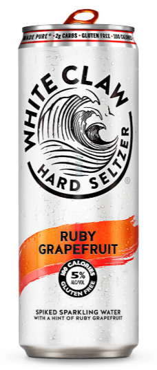 WHITE CLAW RUBY GRAPEFRUIT