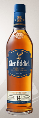 GLENFIDDICH BOURBON BARREL RESERVE 14 YEAR OLD