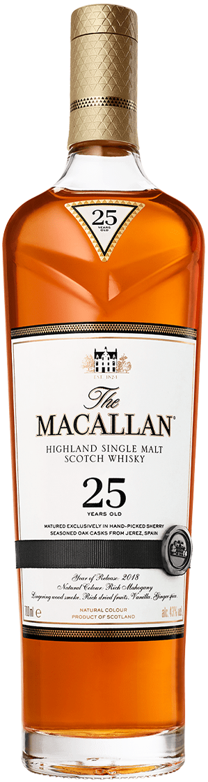 THE MACALLAN SHERRY OAK 25 YEARS OLD