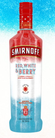 SMIRNOFF RED, WHITE &#38; BERRY