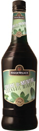 HIRAM WALKER CREME DE MENTHE DARK
