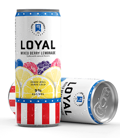 LOYAL NINE MIXED BERRY LEMONADE