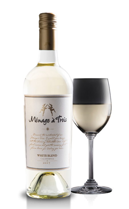 MENAGE A TROIS CALIFORNIA WHITE WINE