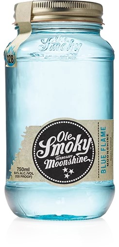 OLE SMOKY MOONSHINE  BLUE FLAME