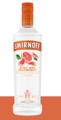 SMIRNOFF RUBY RED GRAPEFRUIT