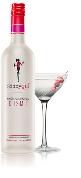 SKINNYGIRL WHITE CRANBERRY COSMO