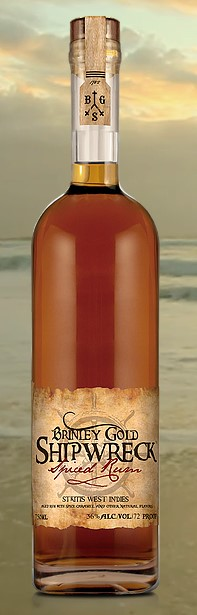 BRINLEY GOLD SHIPWRECK SPICED RUM