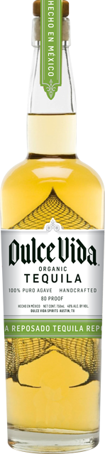 DULCE VIDA ORGANIC REPOSADO TEQUILA 80 PROOF