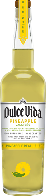 DULCE VIDA REAL PINEAPPLE JALAPE&#209;O TEQUILA