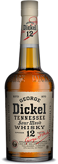 GEORGE DICKEL TENNESSEE SOUR MASH SUPERIOR NO. 12 WHISKY