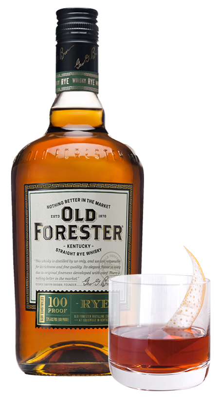 OLD FORESTER RYE WHISKY
