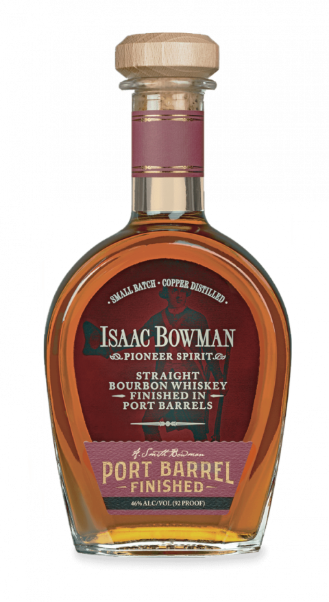 A. SMITH BOWMAN ISAAC BOWMAN VIRGINIA STRAIGHT BOURBON WHISKEY | PORT BARREL FINISHED