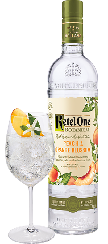 KETEL ONE BOTANICAL PEACH &amp; ORANGE BLOSSOM