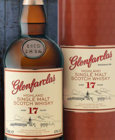 GLENFACLAS HIGHLAND SINGLE MALT SCOTCH WHISKY 17 YEAR OLD