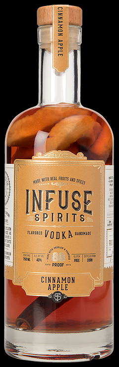 INFUSE SPIRITS CINNAMON APPLE FLAVORED VODKA