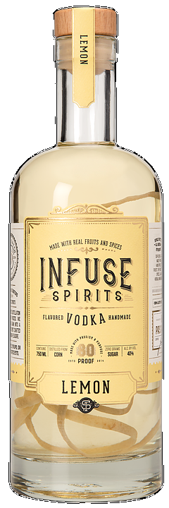 INFUSE SPIRITS LEMON FLAVORED VODKA