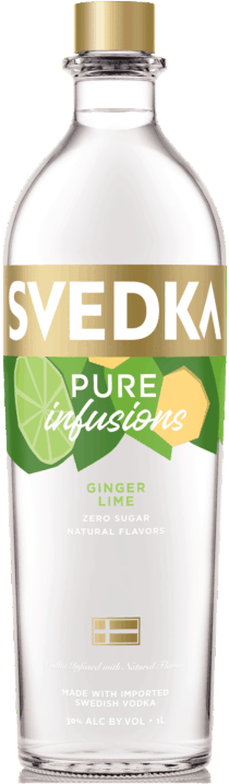 SVEDKA PURE INFUSIONS GINGER LIME