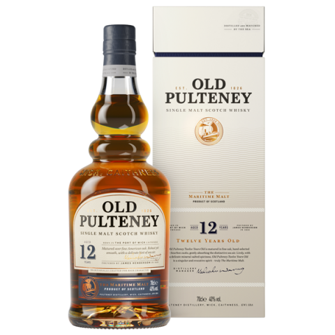 OLD PULTENEY 12 YEARS SINGLE MALT SCOTCH WHISKY