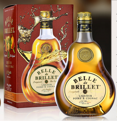 BRILLET BELLE DE BRILLET LIQUEUR POIRE &amp; COGNAC