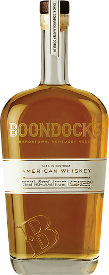 BOONDOCKS AMERICAN WHISKEY 95 PROOF