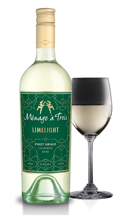 MENAGE A TROIS LIMELIGHT PINOT GRIGIO
