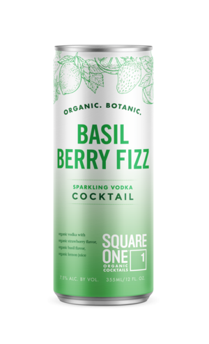 SQUARE ONE BASIL BERRY FIZZ