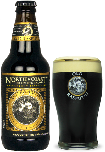 NORTH COAST BREWING CO. OLD RASPUTIN RUSSIAN IMPERIAL STOUT