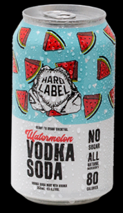 MONTAUK HARD LABEL WATERMELON VODKA SODA